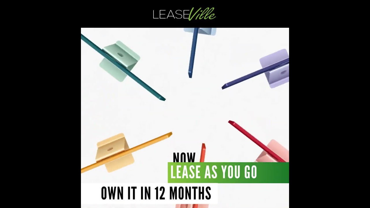 Lease Apple Products: No Credit Needed, No Down Payment, No Commitment! Lease-to-Own in 12-Mo