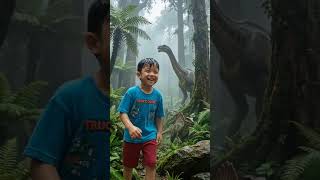 🦖 "Hari ini aku bertemu Dimetrodon! "#Dimetrodon #Dinosaurus #Shorts FYP