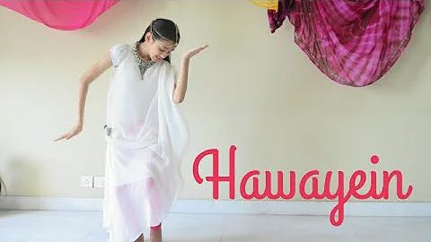 Hawayein | Dance cover |Jab Harry Met Sejal |Shahrukh Khan | Natya social choreography |Emma Bishnoi