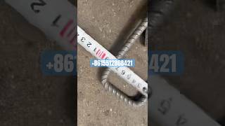 Rebar Bending Machine, Stirrup Making Machine #shorts #construction