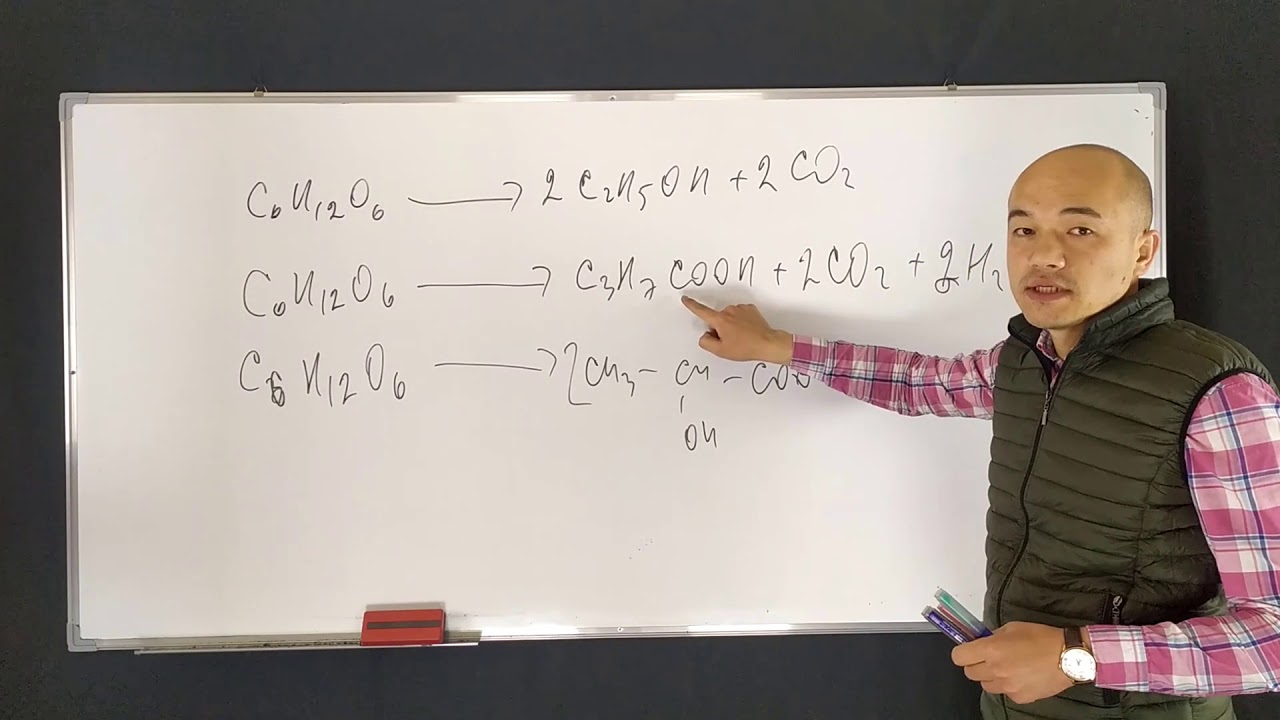 Какие продукты образуются при брожении глюкозы? 1) масляная кислота; 2 ...
