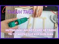 Hướng dẫn làm một chiếc kệ trang trí từ những que kem đơn giản