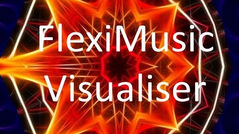 Musical Kaleidoscope Visuals generated by FlexiMusic (2)
