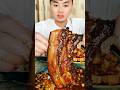 The five-layer pork has a special delicious taste. #mukbang #food #porkchilly #delicious #asmr