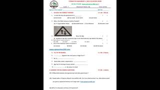 FA -4  7 class social studies (model paper)