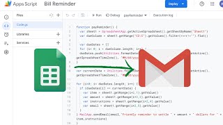 How to Send Email Reminders when your Bills are Due on Google Sheet