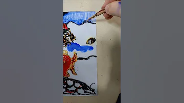 In The IB PYP Curriculum Grade 4 Are Painting Fish Aquarium Inspired By Dubaill Mall Aquarium 