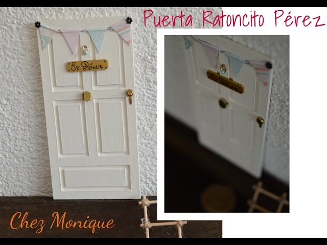 Cómo hacer la puerta Ratoncito Pérez con cartón pluma - Material Escolar  Blog