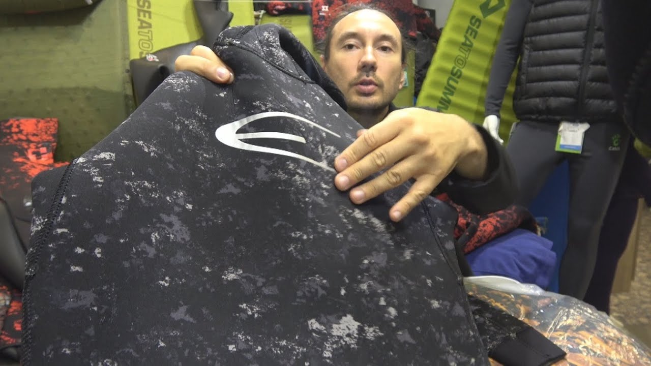 Гидрокостюм для охоты Epsealon black camo yamamoto39 5мм 7мм