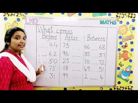 LKG- MATHS DECREASE COUNTING (DON BOSCO PRIMARY SCHOOL,PATNA )
