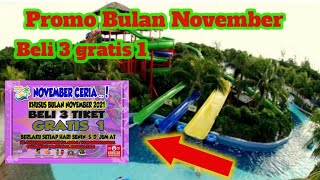 Promo ticket di theme park pantai cermin-waterboom