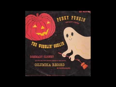 1952 PUNKY PUMPKIN HALLOWEEN SONG ROSEMARY CLOONEY - YouTube