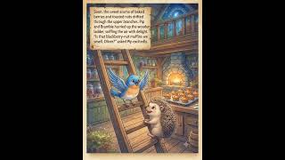 Oliver’s Bakery! 🧁 A Cozy Bedtime Story for Kids #kidsstories #storytime #shorts