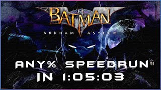 Batman: Arkham Asylum - Any% Speedrun in 1h05m03s