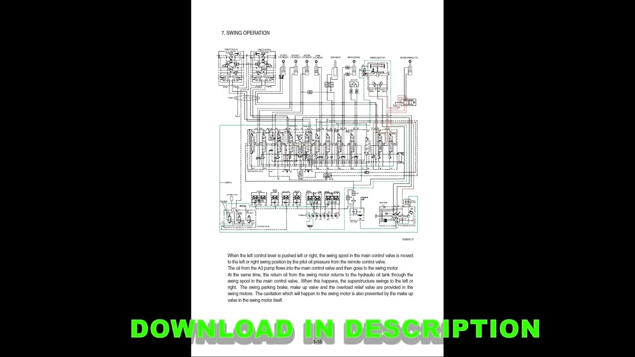 Hyundai R55-9 Mini Excavator Workshop PDF English | Complete Service Manual