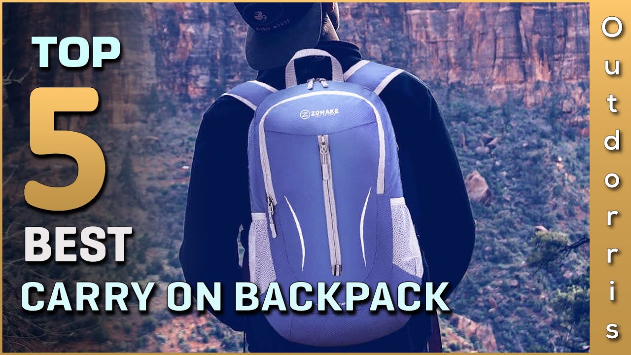 Top 5 Best Carry On Backpack Review in 2023 YouTube