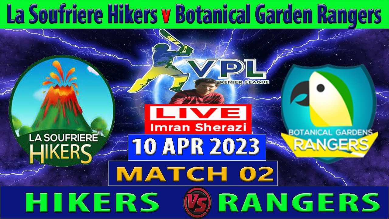 La Soufriere Hikers vs Botanical Garden Rangers | LSH vs BGR | Vincy Premier League 2023 Live