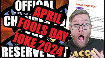 Wizards Announcement Expanding the Reserve List Has Players In SHOCK.APRIL FOOLS Day Video 2024