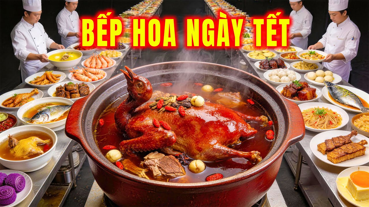 Những món ăn ngon độc đáo ngày tết của người Hoa🍜Khám phá ẩm thực Trung Quốc