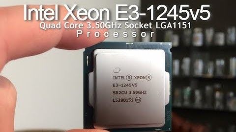 M4L.com Offers Intel Xeon E3-1245v5 Quad Core 3.50GHz Socket LGA1151 Processor