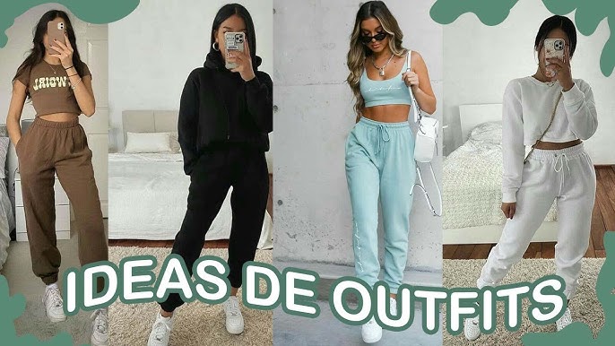 OUTFITS CASUALES CON JOGGERS ? MODA 2021 - 2022 /MODA OTOÑO INVIERNO MUJER  JUVENIL Moda y Maquillaje - YouTube