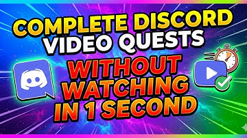 Complete Discord Video Quests in 1 Second (without watching the video)
