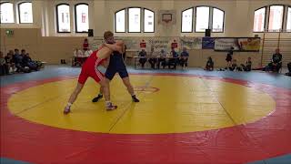 Ringen, boys wrestling Müller - Drehmann