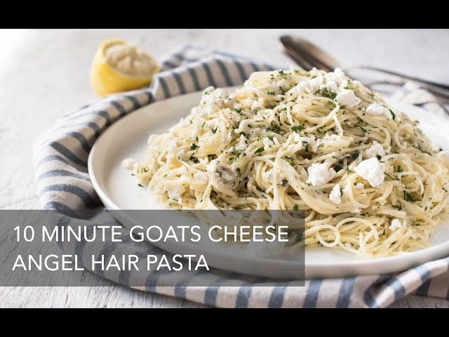 10-Minute) Creamy Angel Hair Pasta - Alyona's Cooking