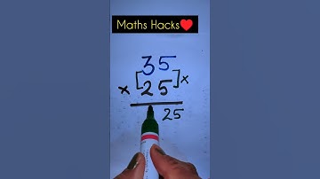 Fast Multiplication Trick ll Interesting Math tricks #short #magic #tricks