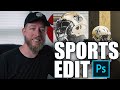 How To Make A DOPE Sports Edit - Photoshop Tutorial