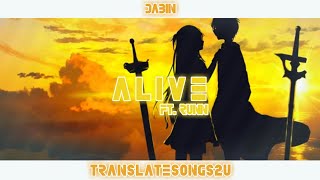 แปลเพลง/คำอ่าน - Alive - Dabin ft. RUNN