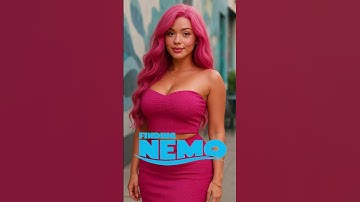 Finding Nemo Characters as Humans: You Won’t Believe This! 😱🐠🌊 #livingcartoon #findingnemo #disney
