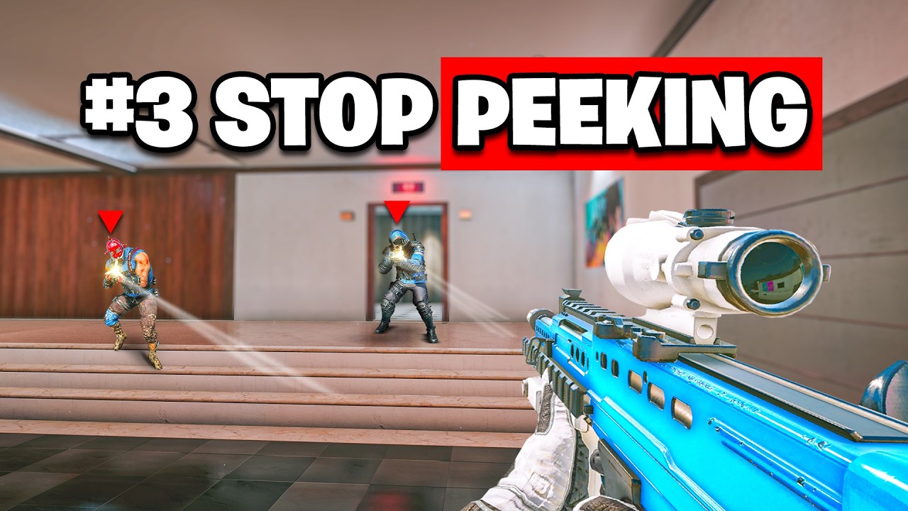 14 самых распространенных ошибок в Rainbow Six Siege при низком рейтинге.