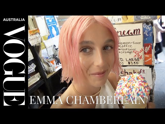 Emma Chamberlain shows Vogue some of her favourites NYC spots