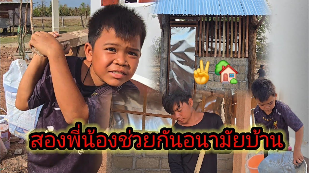 น้องบุญทวีและสายฟ้าช่วยกันอนามัยบ้านให้สะอาด🏡✌️🥰10 มีนาคม ค.ศ. 2026