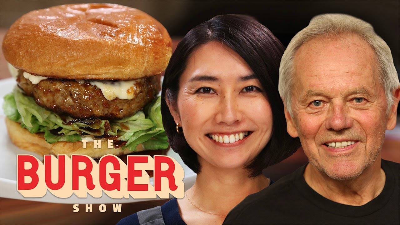 Rie and Wolfgang Puck Make Their Favorite Childhood Burgers | The Burger Show | First We Feast