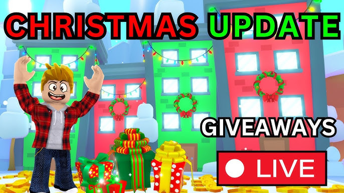 🔴LIVE Roblox PET SIM 99 BIG CHRISTMAS UPDATE 