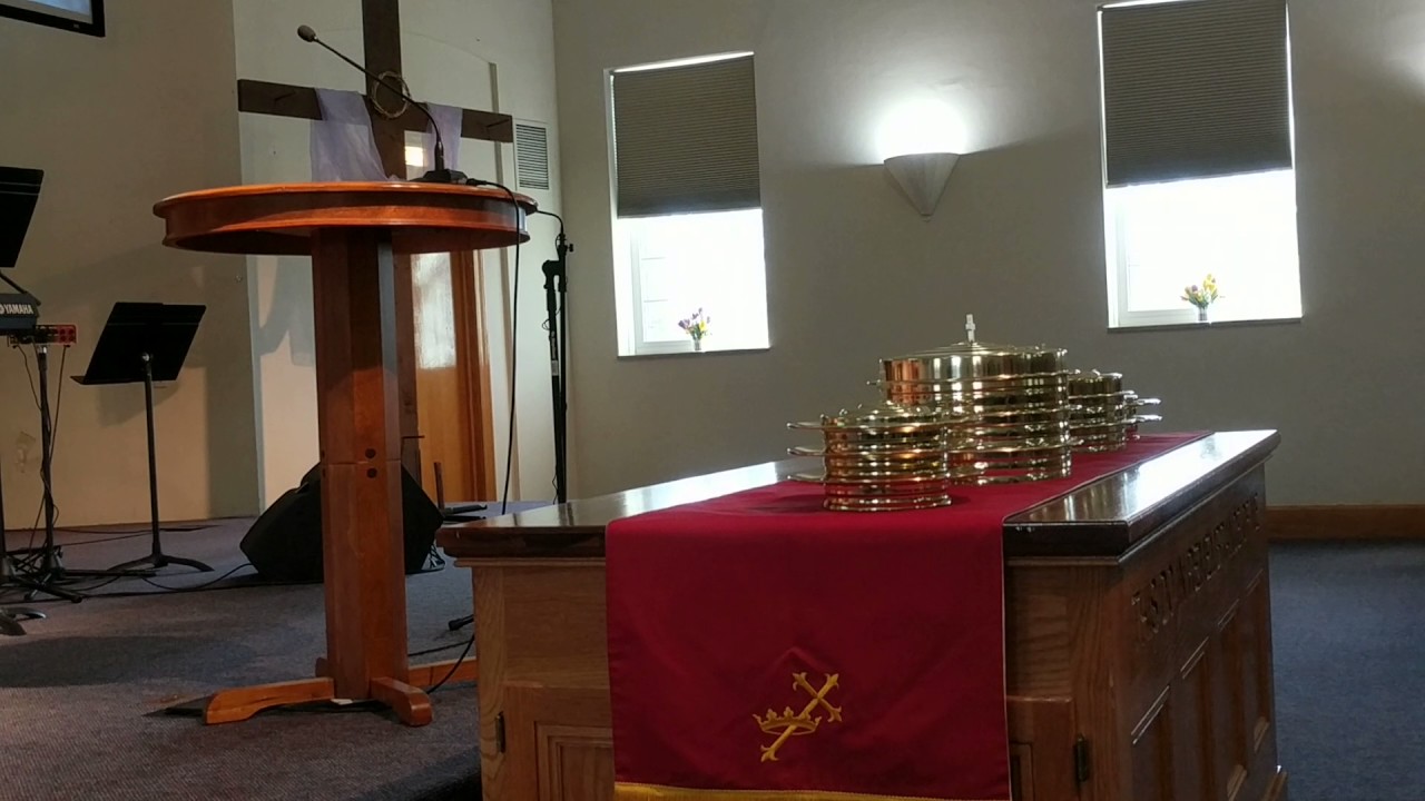 Communion table YouTube