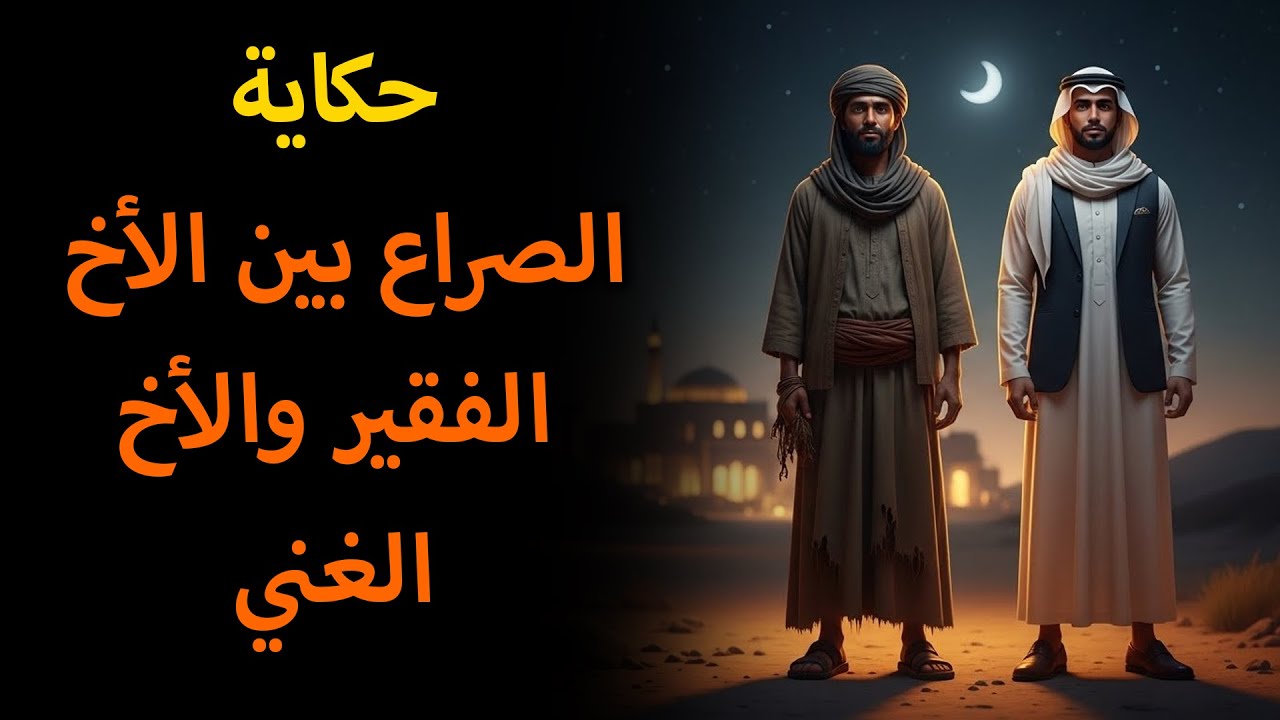 حكاية عن صراع بين أخوين، أحدهما فقير والآخر غني 💰🤝💔واحدة من أجمل الحكايات المغربية للنوم 🌙✨📖