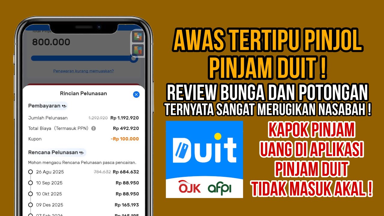 AWAS TERTIPU APLIKASI PINJOL PINJAM DUIT TERNYATA BUNGA SANGAT TINGGI | REVIEW PINJAMAN PINJAM DUIT