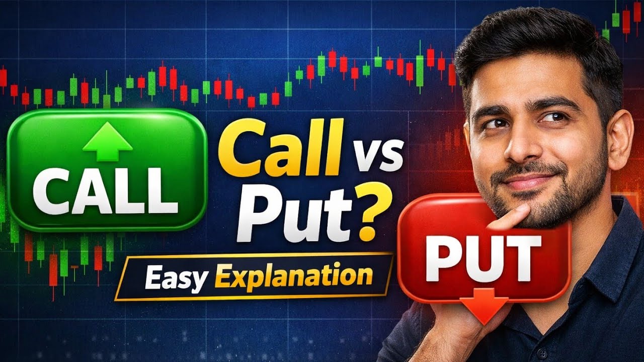 Call vs Put Option Explained Simply | Options Trading For Beginners ...