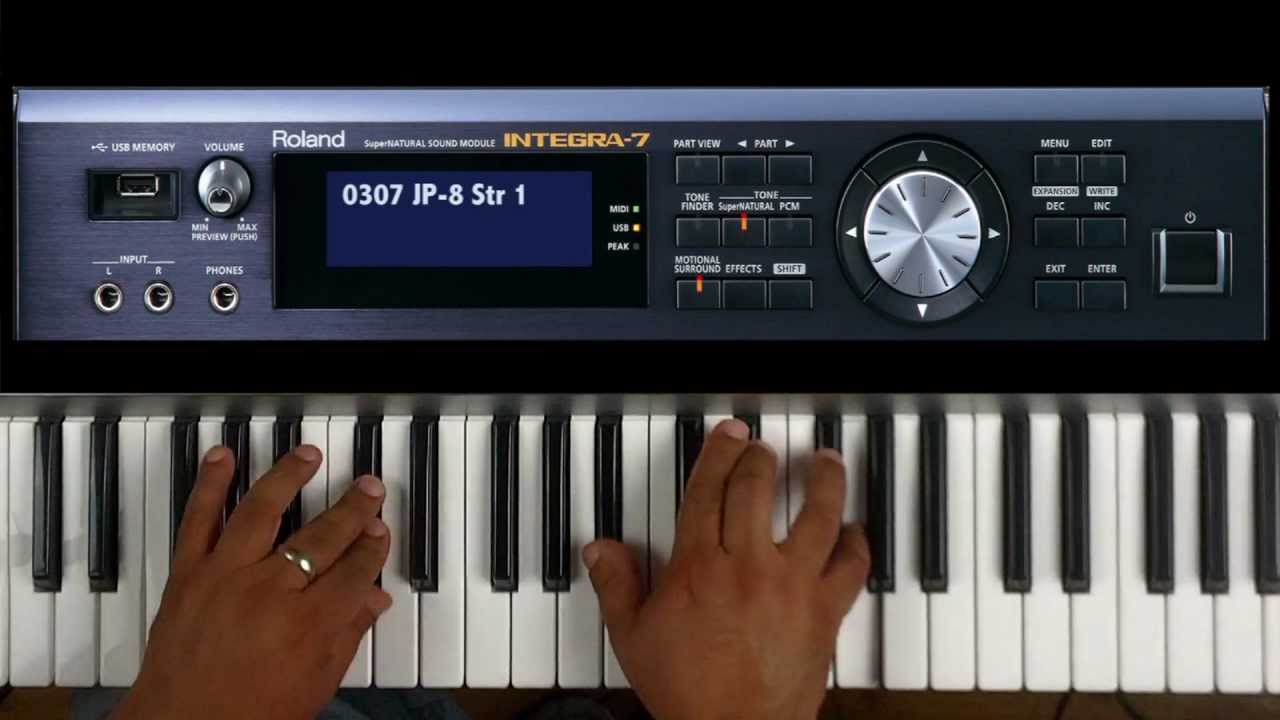 Roland Integra-7 Sound Examples - JV-1080 Patches part 4 - YouTube