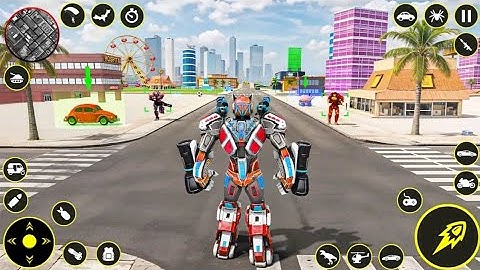 Truck Robot Car Bike Ambulance Transform Game 3D 2025