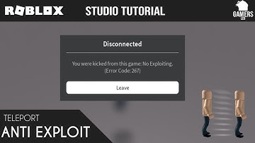 [Teleport] Anti Exploit | Roblox Scripting Tutorial #5
