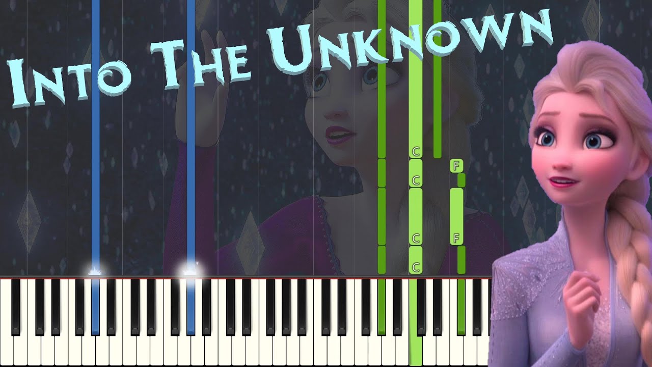 Panic At The Disco - Into The Unknown Piano/Karaoke *FREE SHEET MUSIC IN DESC.*