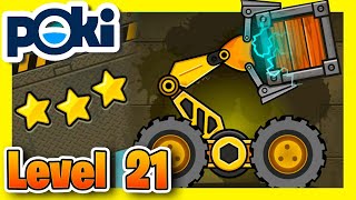 ✅ BoxRob Level 21 BONUS 🌟 3 Stars on Poki.com Puzzle Games