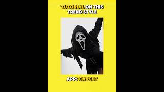 Tutorial  viral Inde Navarrette ‘Malemo’ (@flashwz) Ghostface trend!#capcut #edit #tutorial Update