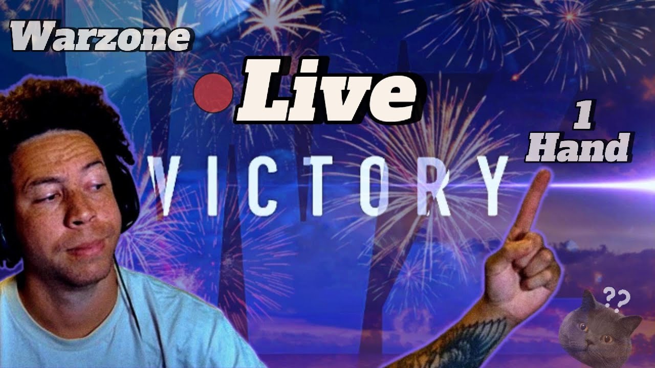 🔴One-Handed WARZONE - Hand Cam - Squads with Members - #1 Adaptive ...