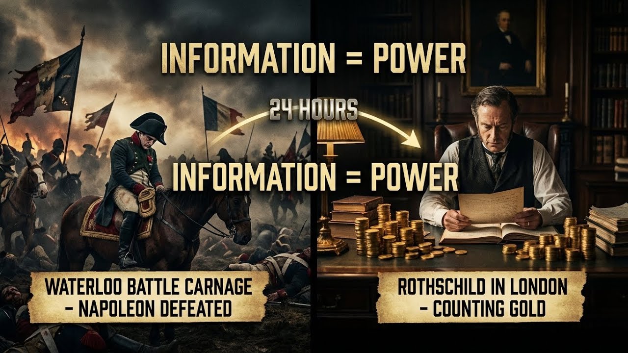 The Rothschild Secret: How Knowing Battle Results 24 Hours Early Built A Banking Empire