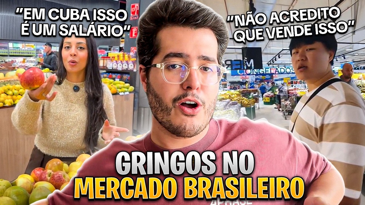 GRINGOS FICAM CHOCADOS COM MERCADO BRASILEIRO! - Bruno Baroni